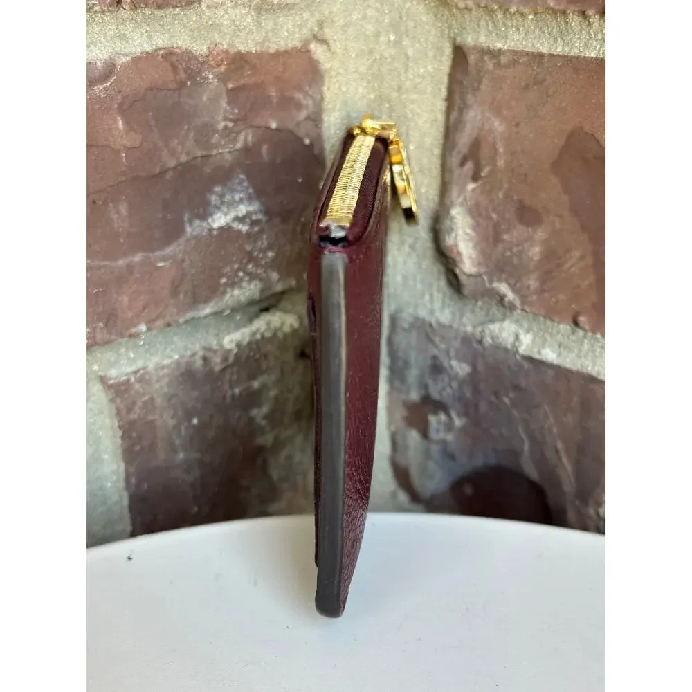 Louis Vuitton Romy Card Holder Monogram Empreinte Leather Wine 29108